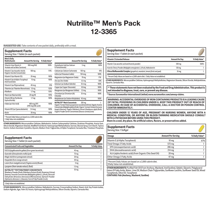 Nutrilite™ Men’s Pack