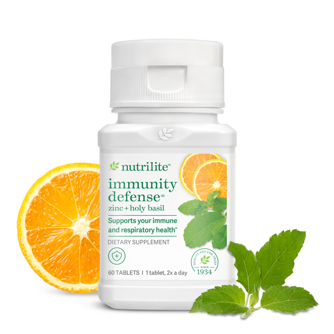 Nutrilite™ Immunity Defense Zinc + Holy Basil