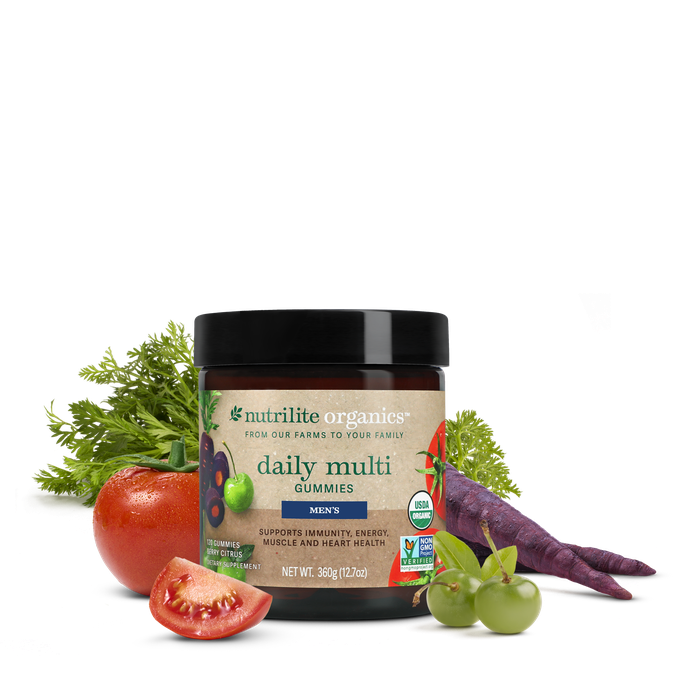 Nutrilite™ Organics Men’s Daily Multi Gummies