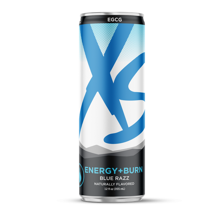 XS™ Energy + Burn 12 oz – Blue Razz